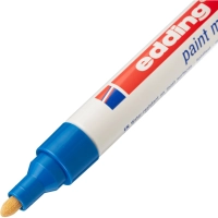 Маркер лаковый EDDING E-750/3 синий 2-4мм, мет. корп