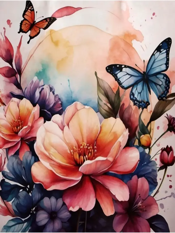 Пакет подарочный крафт «Вдохновение», 21×11×27 см