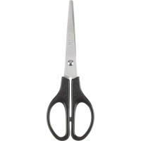 Ножницы Attache 169 мм с пластик. симметричными ручками, цвет черный