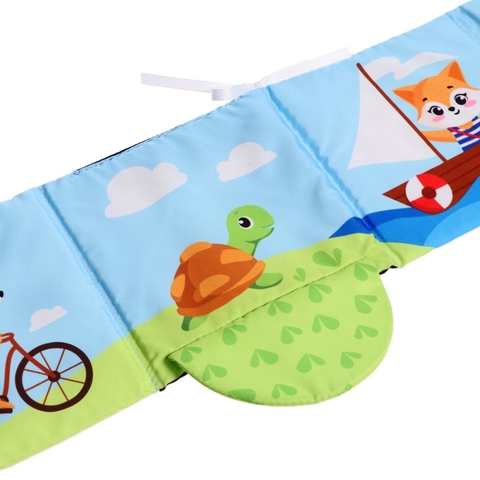 Мягкая книжка-бортик «Транспорт. Первые цвета» Мягкая книжка-бортик «Транспорт. Первые цвета»