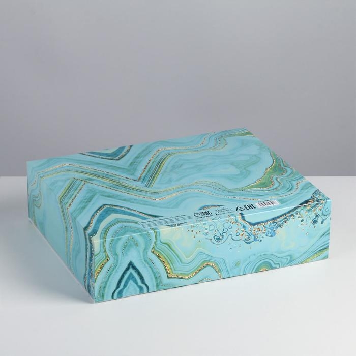 Коробка подарочная новогодняя складная «Волшебство», 31 х 24.5 х 8 см, Новый год Коробка подарочная новогодняя складная «Волшебство», 31 х 24.5 х 8 см, Новый год