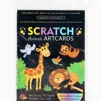 Гравюра блокнот "Животные", 9 листов, штихель