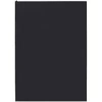 Ежедневник Flat, недатированный, черный Ежедневник Flat, недатированный, черный