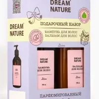 Подарочный набор женский DREAM NATURE Diva: шампунь для волос и бальзам для волос по 330 мл