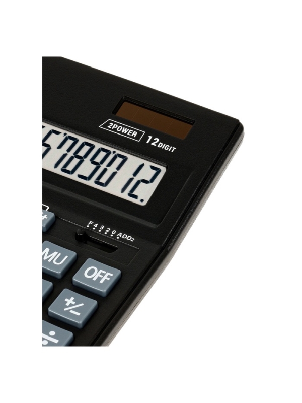 Калькулятор настольный Eleven Business Line CDB1201-BK, 12 разрядов, двойное питание, 155 х 205 х 35мм, черный