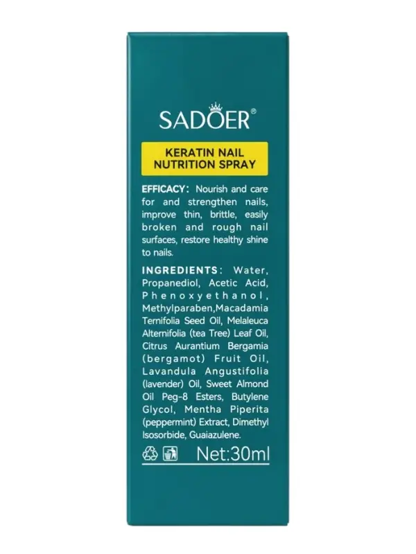 Масло для роста ногтей Sadoer, 30 мл