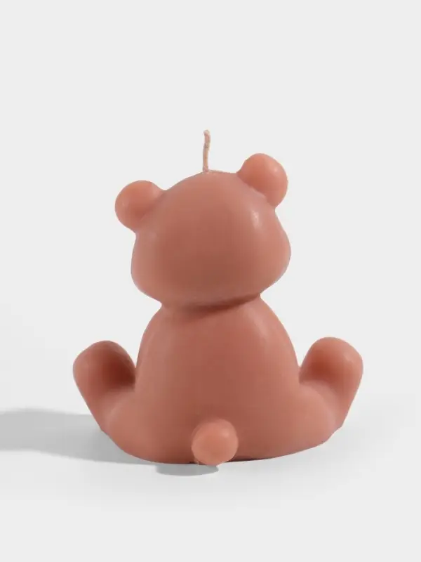 Свеча &laquo;Плюшевый Мишка&raquo;, 6&times;6&times;9 см, соевый воск, МИКС