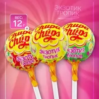 Карамель «Чупа-Чупс», тропик-экзотик, 12 г