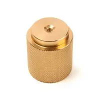 Ручка-кнопка CAPPIO PK330, d=30 мм, цвет золото