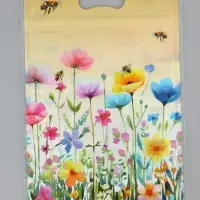 Пакет подарочный, с zip-lock застежкой, "Медвежонок", 15х23 &plusmn; 1см