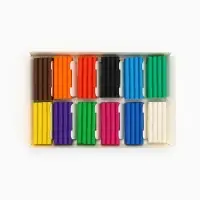 Пластилин 12 цветов, 180 г