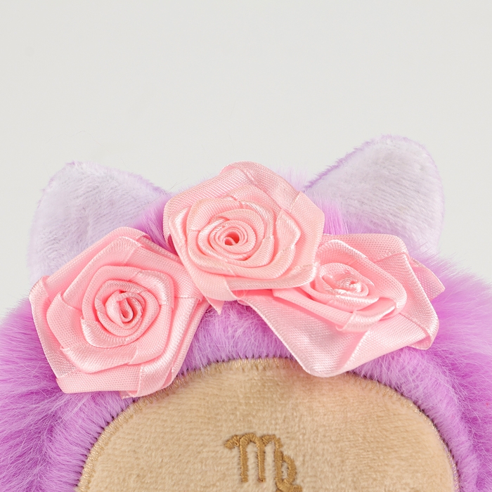 Мягкая игрушка «Зодиаки: Дева», с кулоном, 17 см Мягкая игрушка «Зодиаки: Дева», с кулоном, 17 см