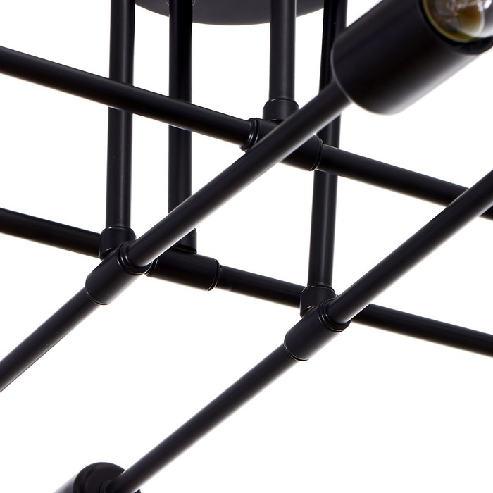 Люстра 2549/1 E27 40Вт черный 70х70х20 см BayerLux Люстра 2549/1 E27 40Вт черный 70х70х20 см BayerLux