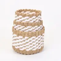 Корзины для хранения Craftel, набор 3 шт.: 15&times;13, 18&times;14, 21&times;15 см, ручной работы