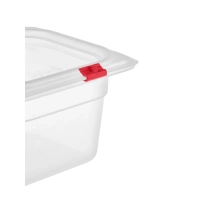 Крышка для гастроемкости Restola полипроп 325х265 1/2, прозрачн,422100901