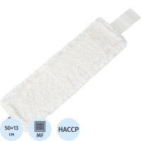 Насадка МОП Luscan 50х13см 100% микрофибра пробивная карман-ухо