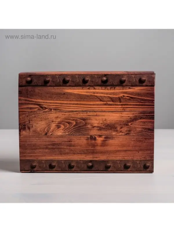 Коробка кондитерская, упаковка, &laquo;Ящик&raquo;, 20&times;15&times;5 см
