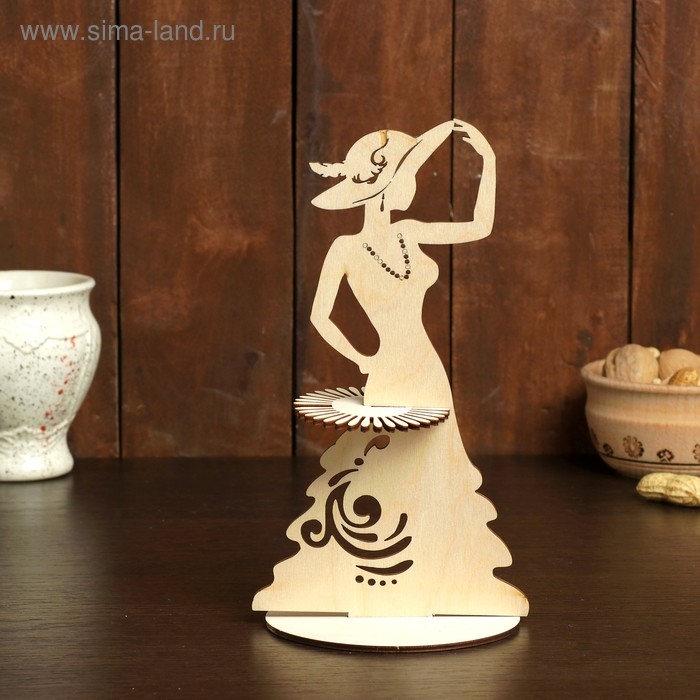 Салфетница «Дама в шляпе», 24×13×0,3 см Салфетница «Дама в шляпе», 24×13×0,3 см