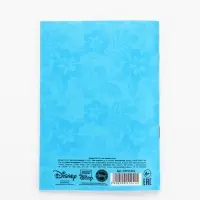 Блокнот А6, 32 л. на скрепке "Стич"