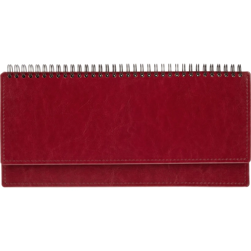 Планинг датированный 2026, бордо, 303х150 мм, 120стр, АТТАСНЕ Agenda