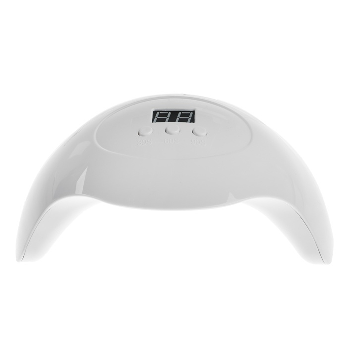 Лампа для гель-лака Luazon LUF-06, UV/LED, 36 Вт, 15 диодов, таймер 30/60/90 с, USB, белая Лампа для гель-лака Luazon LUF-06, UV/LED, 36 Вт, 15 диодов, таймер 30/60/90 с, USB, белая