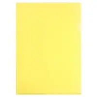 Набор папок-уголков А4, 150 мкм, Calligrata Стандарт, прозрачные, 5 штуки, микс