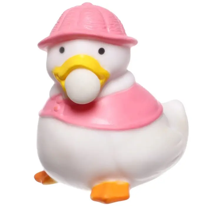 Резиновая игрушка для ванны Крошка Я &laquo;Утенок с пузырем&raquo;, 6 см, МИКС