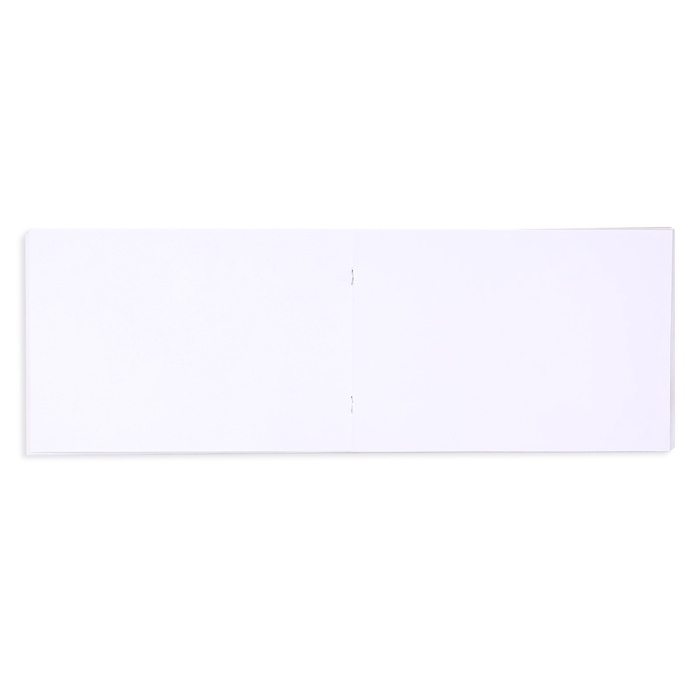 Альбом для рисования на скрепке А4, 24 листа "Дельфины"