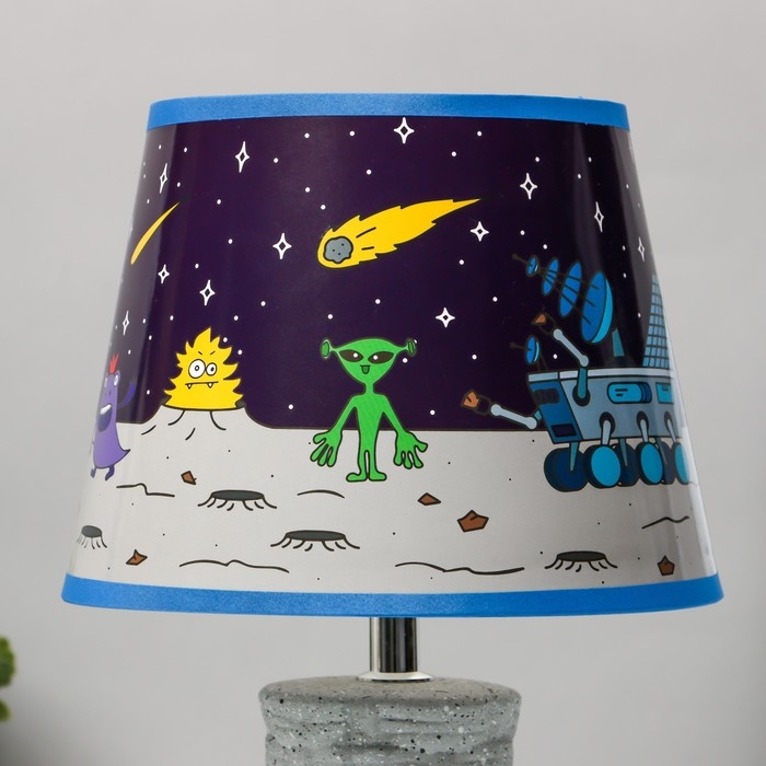 Настольная лампа  Настольная лампа "Космос" Е14 15Вт 20х20х33,5 см RISALUX