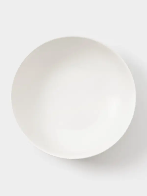 Салатник новогодний Доляна «Домашние гномики», 580 мл, 15.5×6 см, фарфор, белый