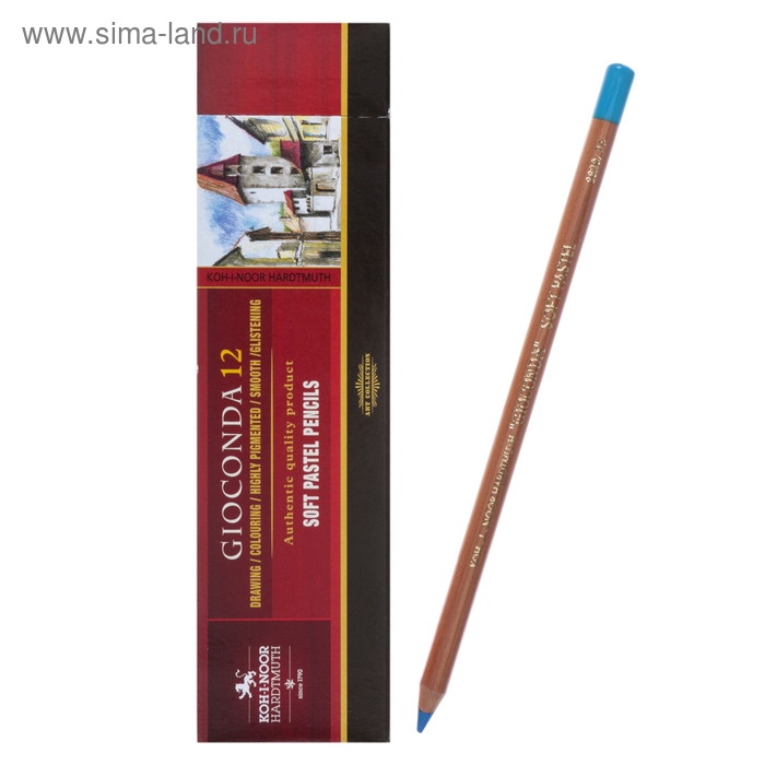 Пастель сухая в карандаше Koh-I-Noor GIOCONDA 8820/26 Soft Pastel, берлинская лазурь Пастель сухая в карандаше Koh-I-Noor GIOCONDA 8820/26 Soft Pastel, берлинская лазурь