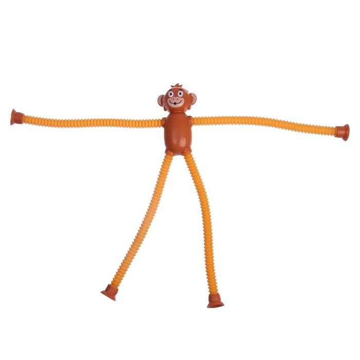 Развивающая игрушка «Обезьянка» с присосками, цвета МИКС