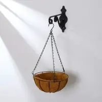 Кашпо подвесное, d=25 см, с кокосовым вкладышем, &laquo;Полусфера&raquo;, Greengo