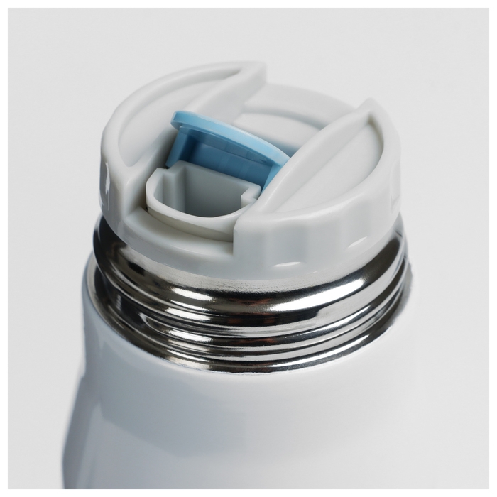 Термос РОСКОСМОС х ONLYTOP, 500 мл, цвет белый Термос РОСКОСМОС х ONLYTOP, 500 мл, цвет белый