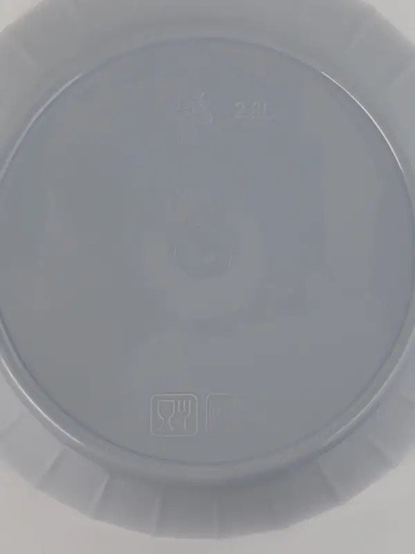 Салатник с крышкой Giaretti Vanilla, 2.8 л, пластик, МИКС