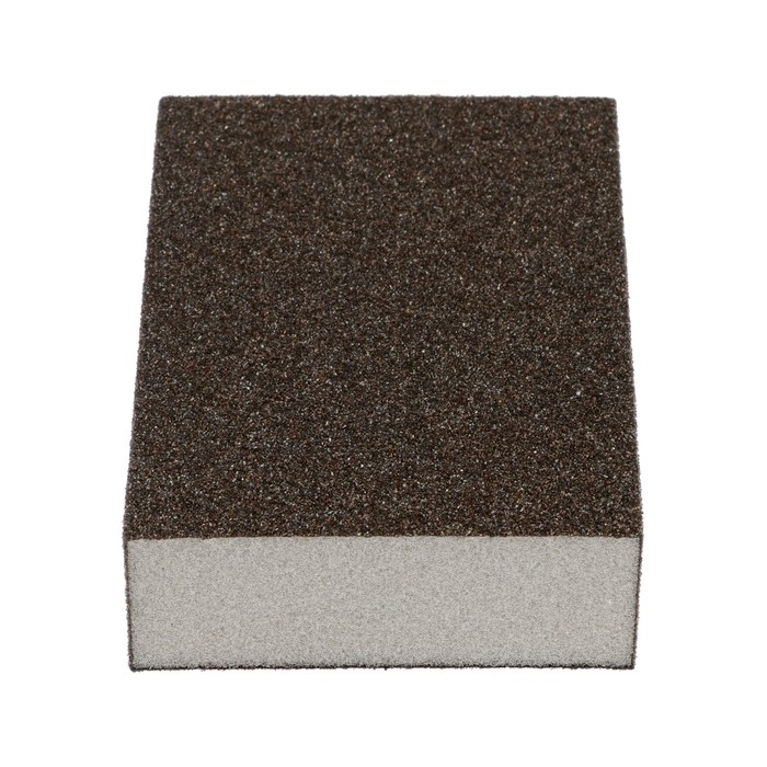 Губка абразивная шлифовальная ТУНДРА, твердая, 100 х 70 х 25 мм, P60 Губка абразивная шлифовальная ТУНДРА, твердая, 100 х 70 х 25 мм, P60