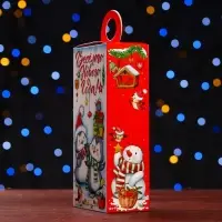 Подарочная коробка «Белоснежный» , сюрприз 11×6×21 см