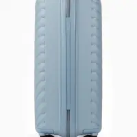 Чемодан на колёсах, 20", кодовый замок, 36&times;21&times;55 см, голубой