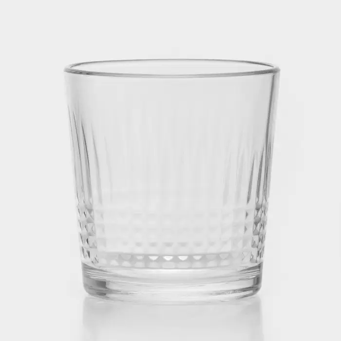 Стакан «Отражение», 250 мл, стекло, прозрачный