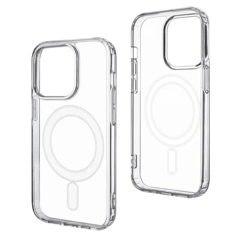 Чехол iPh 14 Pro (6.1) Clear Case (MagSafe) в пакетике
