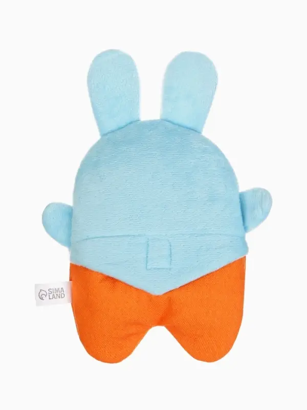 Игрушка грелка от колик Крошка Я &laquo;Заяц&raquo;, вишнёвые косточки