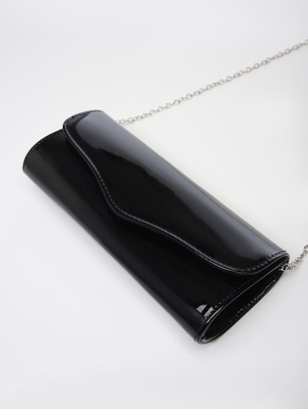 Сумка женская на магните, цвет чёрный