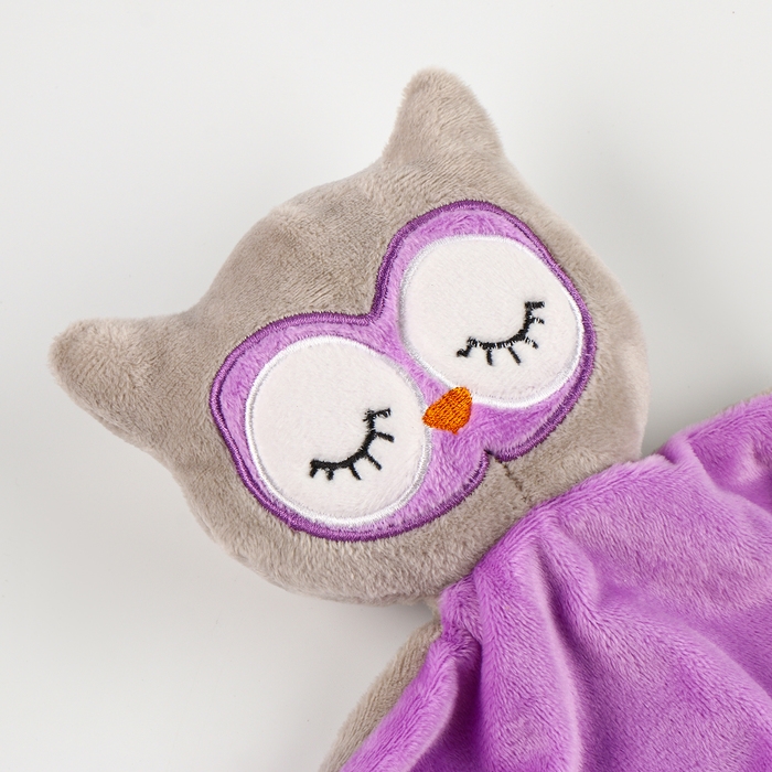 Набор подарочный: Комфортер 27 см + плед 71х125 см, «Сова» Набор подарочный: Комфортер 27 см + плед 71х125 см, «Сова»