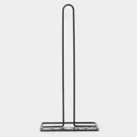 Держатель для бумажных полотенец настольный Доляна, 13.5&times;15.5&times;29 см, чёрный