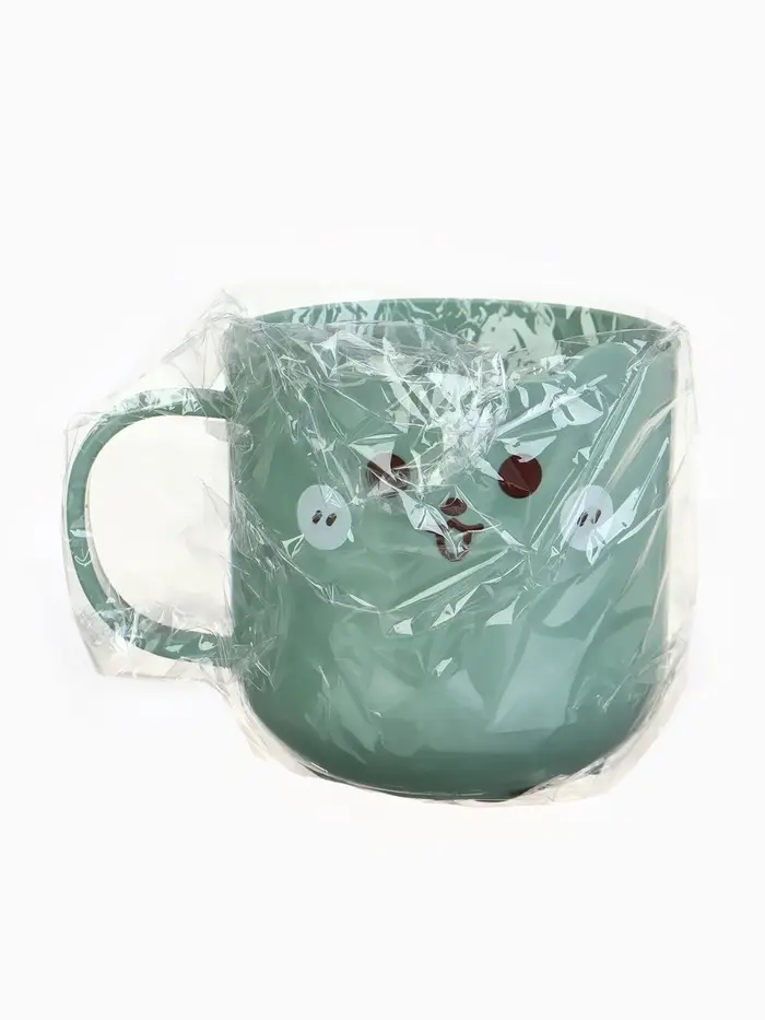 Кружка детская 300 мл., «Мышонок», цвет зеленый, Крошка Я Кружка детская 300 мл., «Мышонок», цвет зеленый, Крошка Я