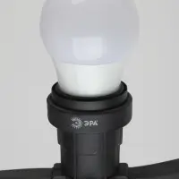 Лампа светодиодная декоративная LED 3 Вт 135Лм 3000К груша белый, белт-лайт E27 220-240В ERAW50-E27