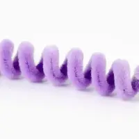 Синельная проволока, набор 100 шт, размер 1 шт 30х0,8 см, цвет сиреневый Синельная проволока, набор 100 шт, размер 1 шт 30х0,8 см, цвет сиреневый