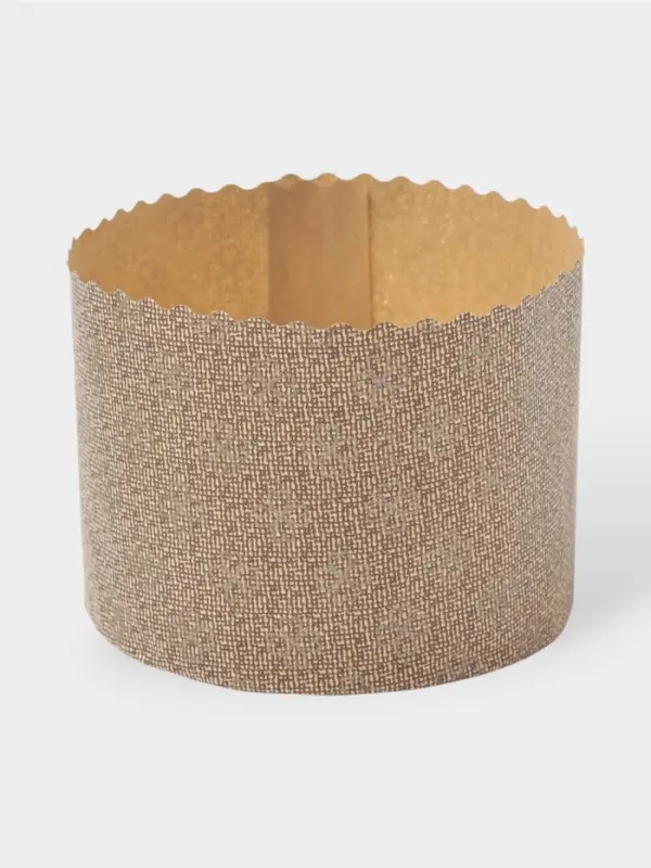 Формы для выпечки кулича бумажные &laquo;Классика&raquo;, одноразовые, набор 10 шт., 11&times;8.5 см, бежевые