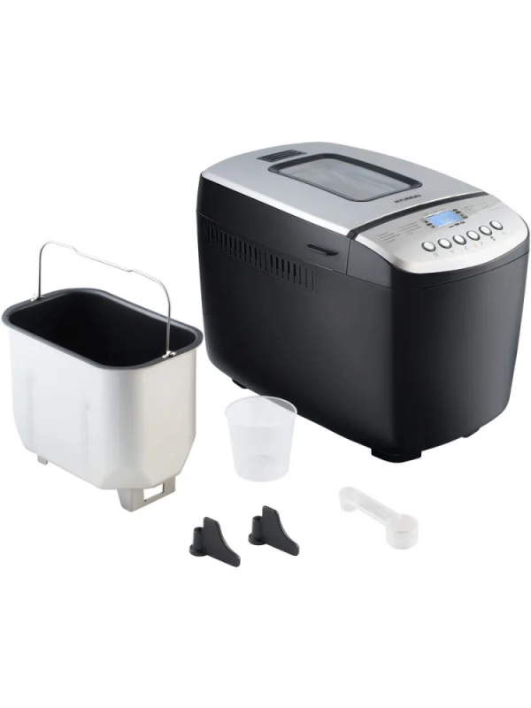 Хлебопечь HYBM-P0412 850Вт черный серебристый