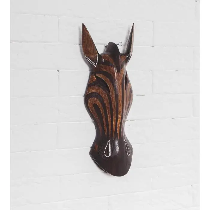 Маска дерево Маска дерево "Зебра" 30х10,5х5 см